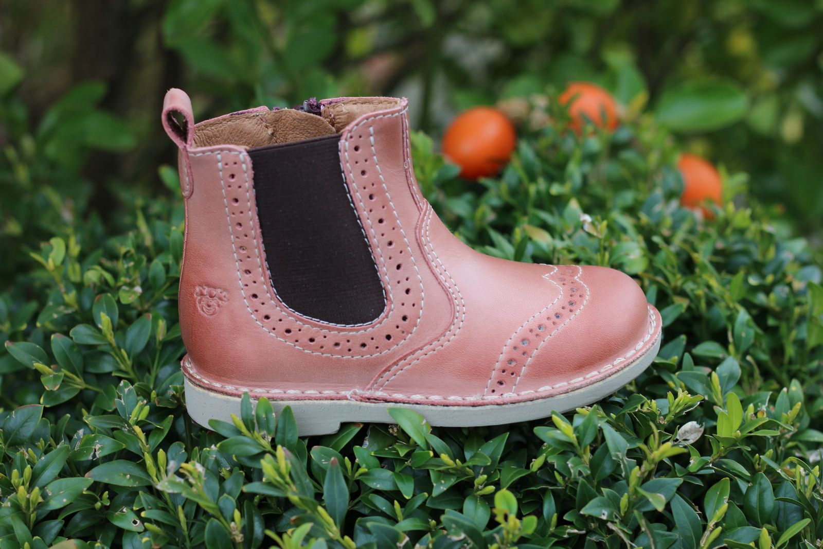 Sommerstiefelette RV, Leder, Lederfutter, Farbe: rose
