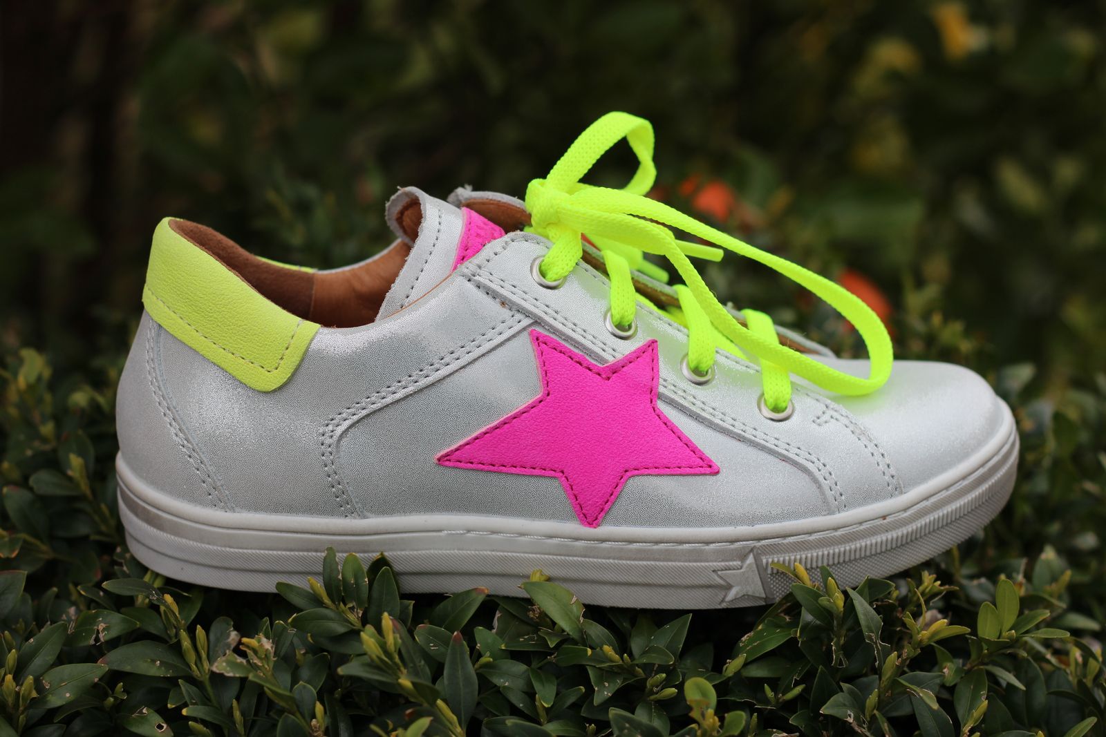 Schnürschuh RV, Leder, Lederfutter Farbe: white